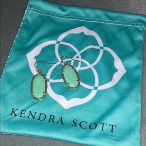 Kendra Scott Dani earrings in seafoam magnesite